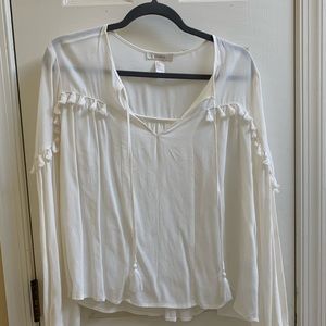 Forever 21 off white top